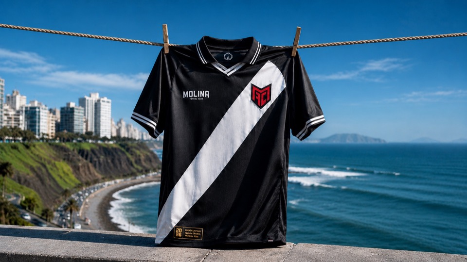 La camiseta de Molina y el paisaje de Lima